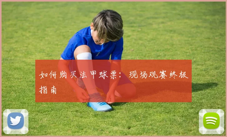 如何购买法甲球票:现场观赛终极指南